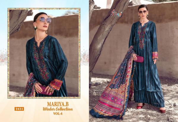 Shree Mariya B Winter Collection 4 Pashmina Pakistani Salwar Kameez